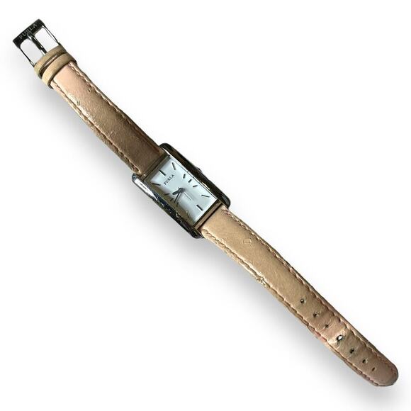 Furla Watch Womens Steel Collection Furla Leather Strap Quartz WORKS - Picture 4 of 10